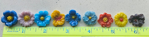 COE 96 Fused Glass Variety of Flowers Assortments for your Fused Glass Projects