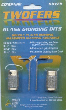 Aanraku 3/4" TWOFERS 2 bit set - 100/120 regular grit