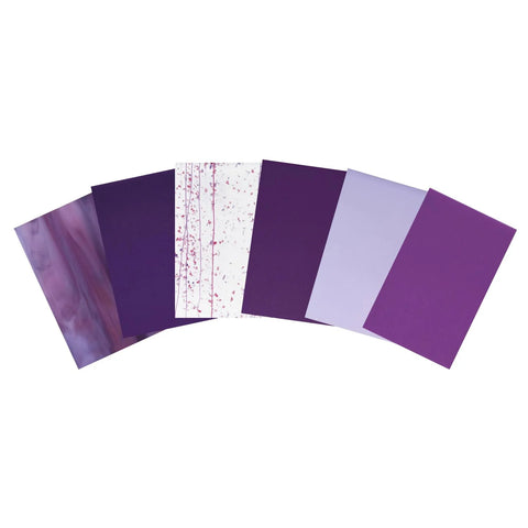 Bullseye Ultra Violet Glass Pack COE 90 4322