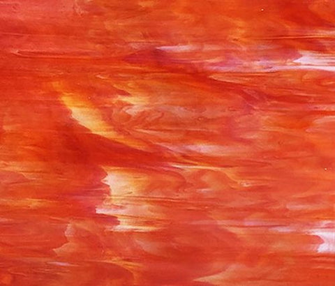 DG1154 - Fire Orange/White Opal