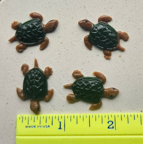 COE 96 Pre Fused Glass Turtles for Your Fused Glass Projects