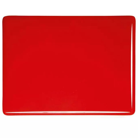 COE 90 - BU0225 -  Pimento Red Opal Bullseye Frit