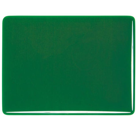 COE 90 - BU1145 - Kelly Green Transparent Bullseye Frit