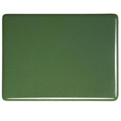 COE 90 - BU0141 - Dark Forest Green Opal Bullseye Frit