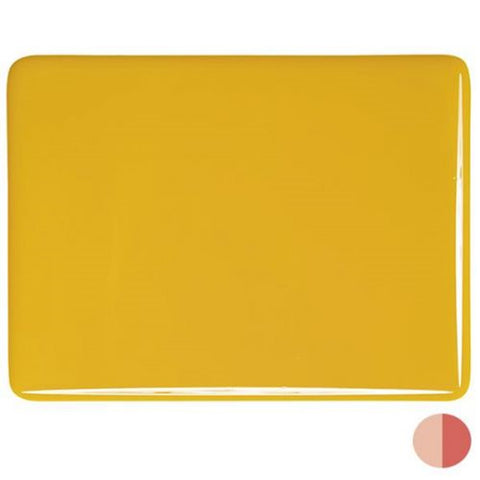 COE 90 - BU0220 - Sunflower Yellow Opal Bullseye Frit