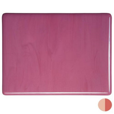 COE 90 - BU0301 - Pink Opal Bullseye Frit