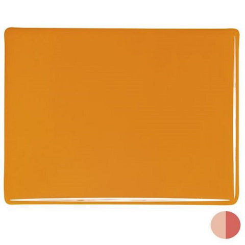 COE 90 - BU0321F - Pumpkin Orange Opal Bullseye Frit