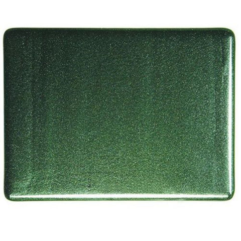 COE 90 - BU0112 - Aventurine Green Transparent Bullseye Frit