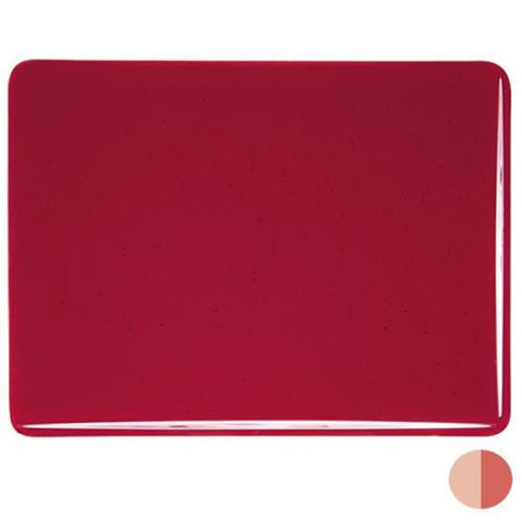 COE 90 - BU1122 - Red Orange Transparent Bullseye Frit