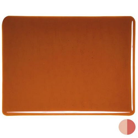 COE 90 - BU1321 - Carnelian Transparent Bullseye Frit