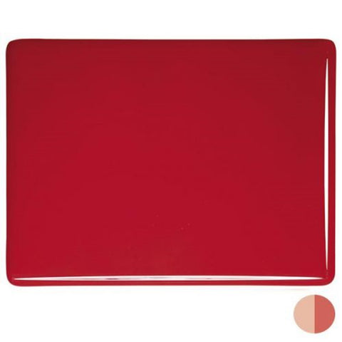 COE 90 - BU0024 - Tomato Red Opal Bullseye Frit