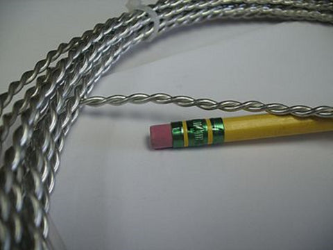 25 Feet Twisted Pretinned Copper Wire 14 Gauge