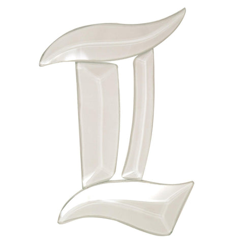 Letter L - Glass Alphabet Bevel Clusters