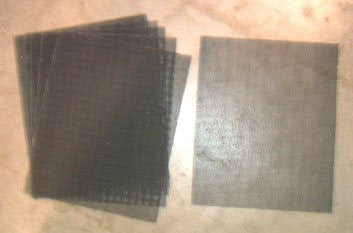 Kiln Fired Glass Supplies - Grit Cloth 9" X 11"