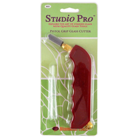 Studio Pro Pistol Grip Glass Cutter with Oil Reservoir