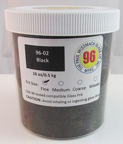 Wissmach Fine COE 96 Frit - 1 Pound Many Colors